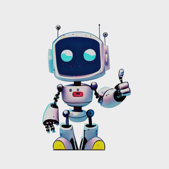 Adorable Robot 3D Model for Creative Projects