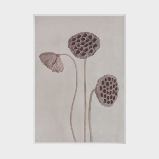 Beautiful Lotus Pod 3D Model for Creative Projects