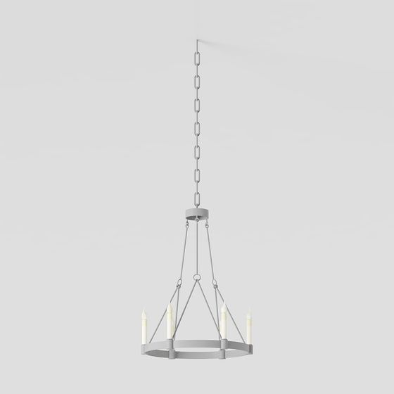Minimalist Chandelier 3D model