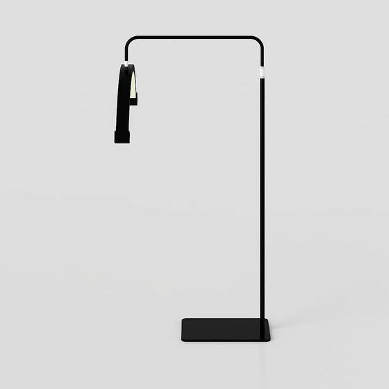 Urban Edge Floor Lamp 3D model for Creative Spaces