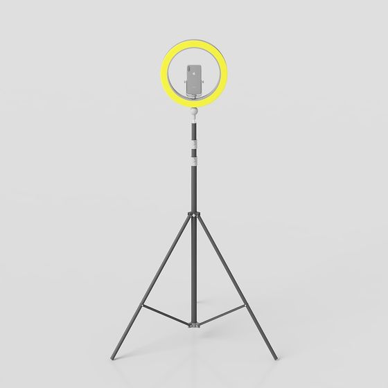 Stylish Selfie Light Stand 3D model