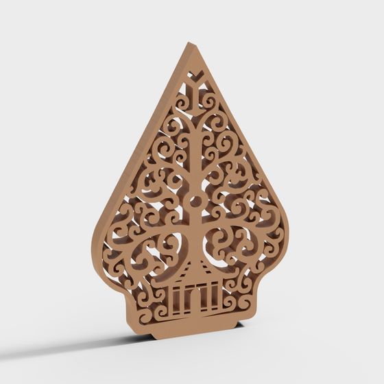 Luminous Forest Guardian 3D model for Creative Projects