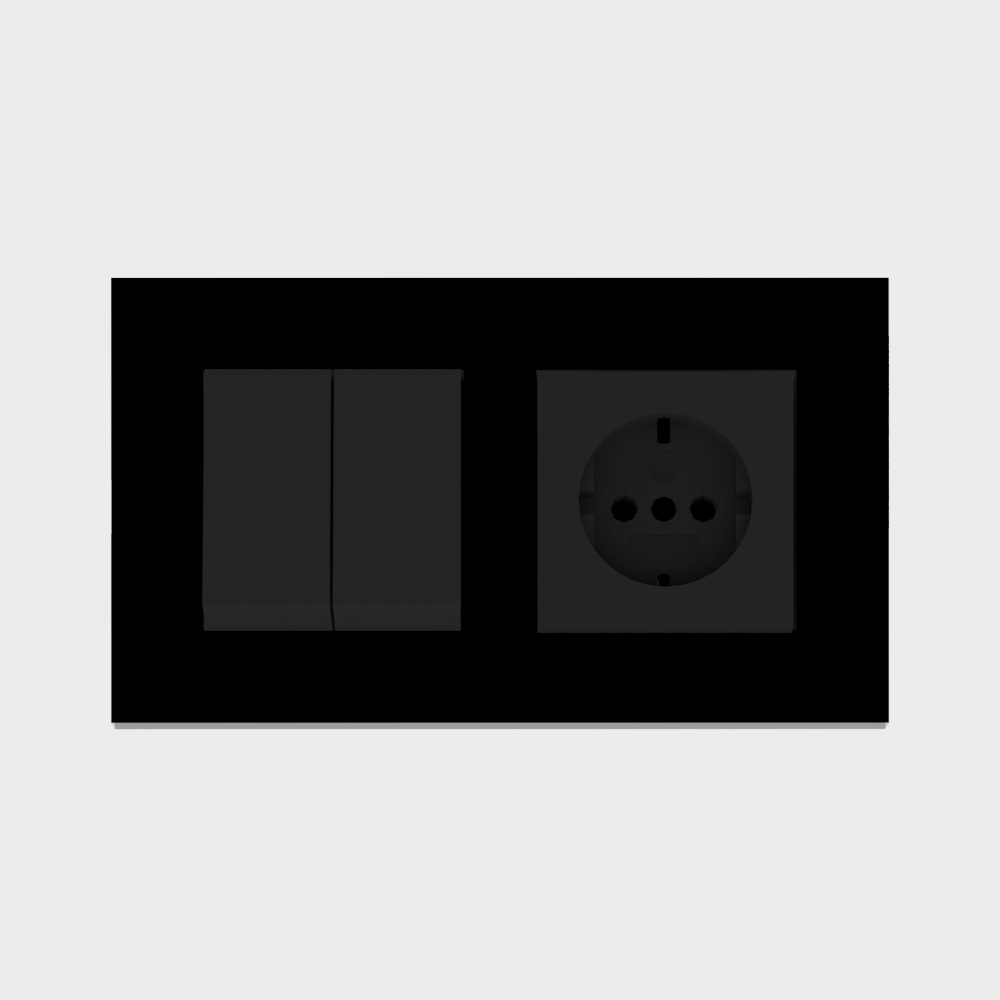 Gira - Dubbel Wissel icm 1 WCD