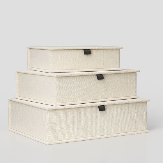 Stacked Storage Boxes 3D model