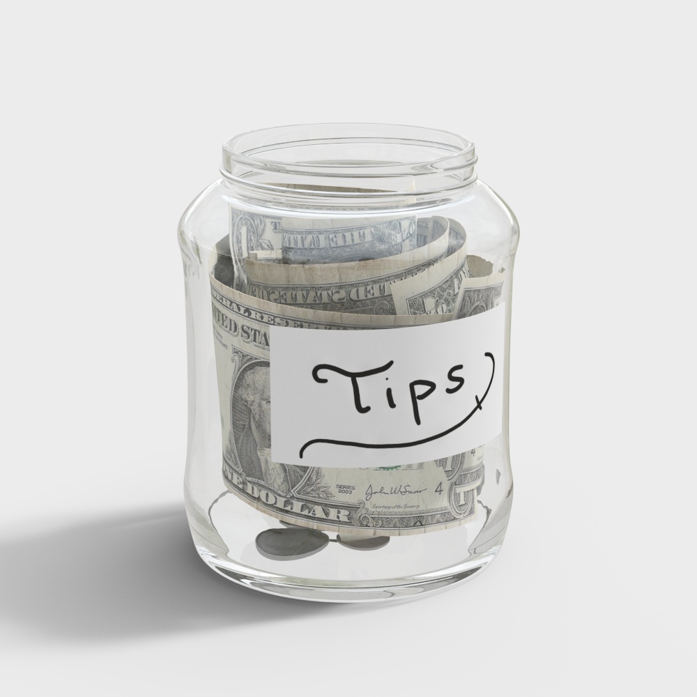 Barattolo per propine