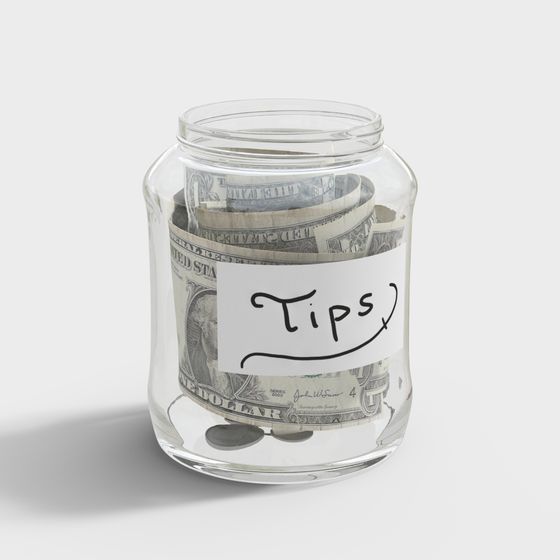 Barattolo per propine