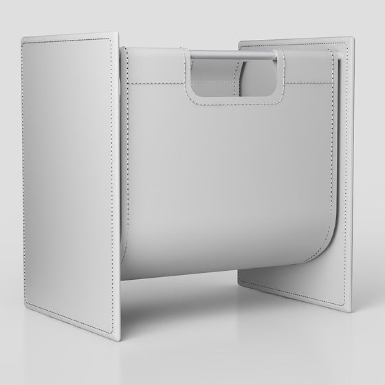 Elegant Minimalist Handbag 3D Model