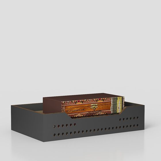 Vintage Storage Box 3D model for Modern Design