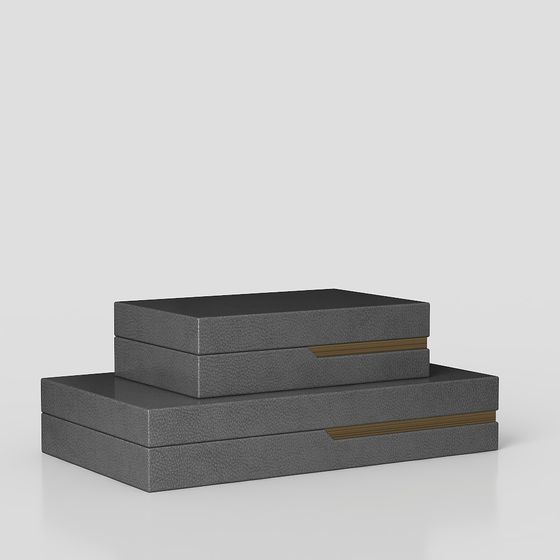 Sophisticated Low-Poly Display Stand 3D model