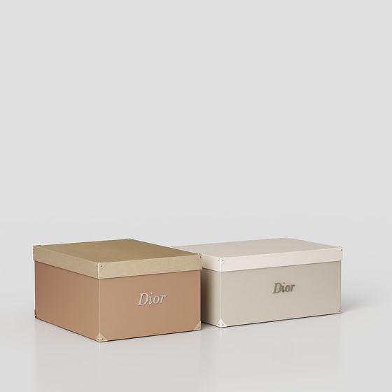 Dior Storage Box 3D model for Creative Projects