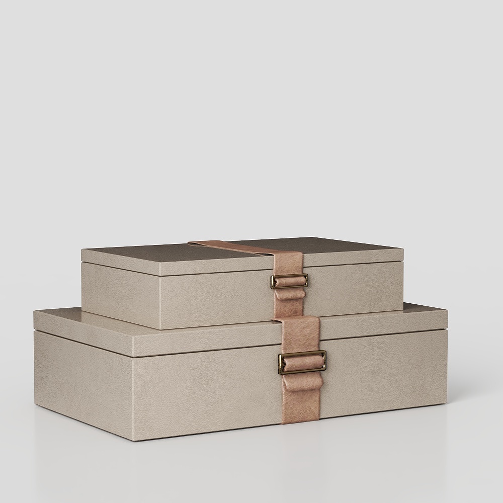 Elegant Storage Box 3D model
