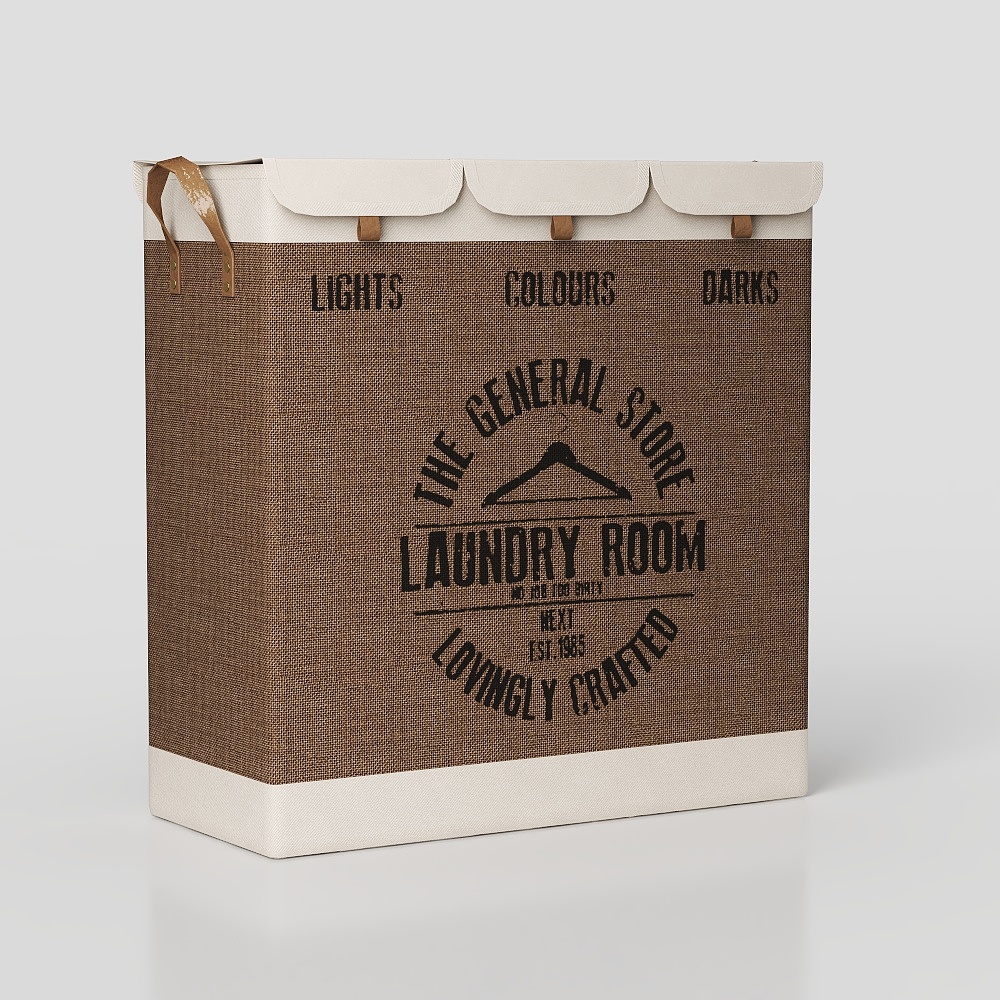 American-Style Clothing Storage Basket