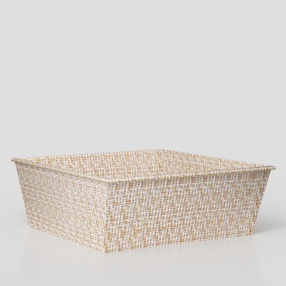 Natural Rattan Storage Basket 3D model
