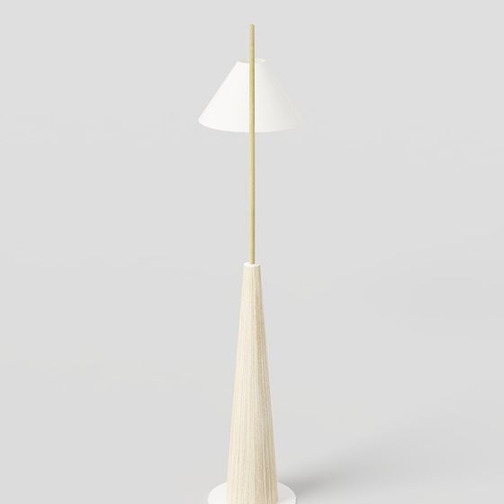 Stylish Cone Floor Lamp 3D model