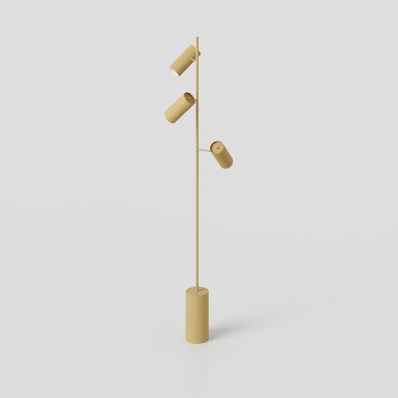 Minimalist Floor Lamp 3D model