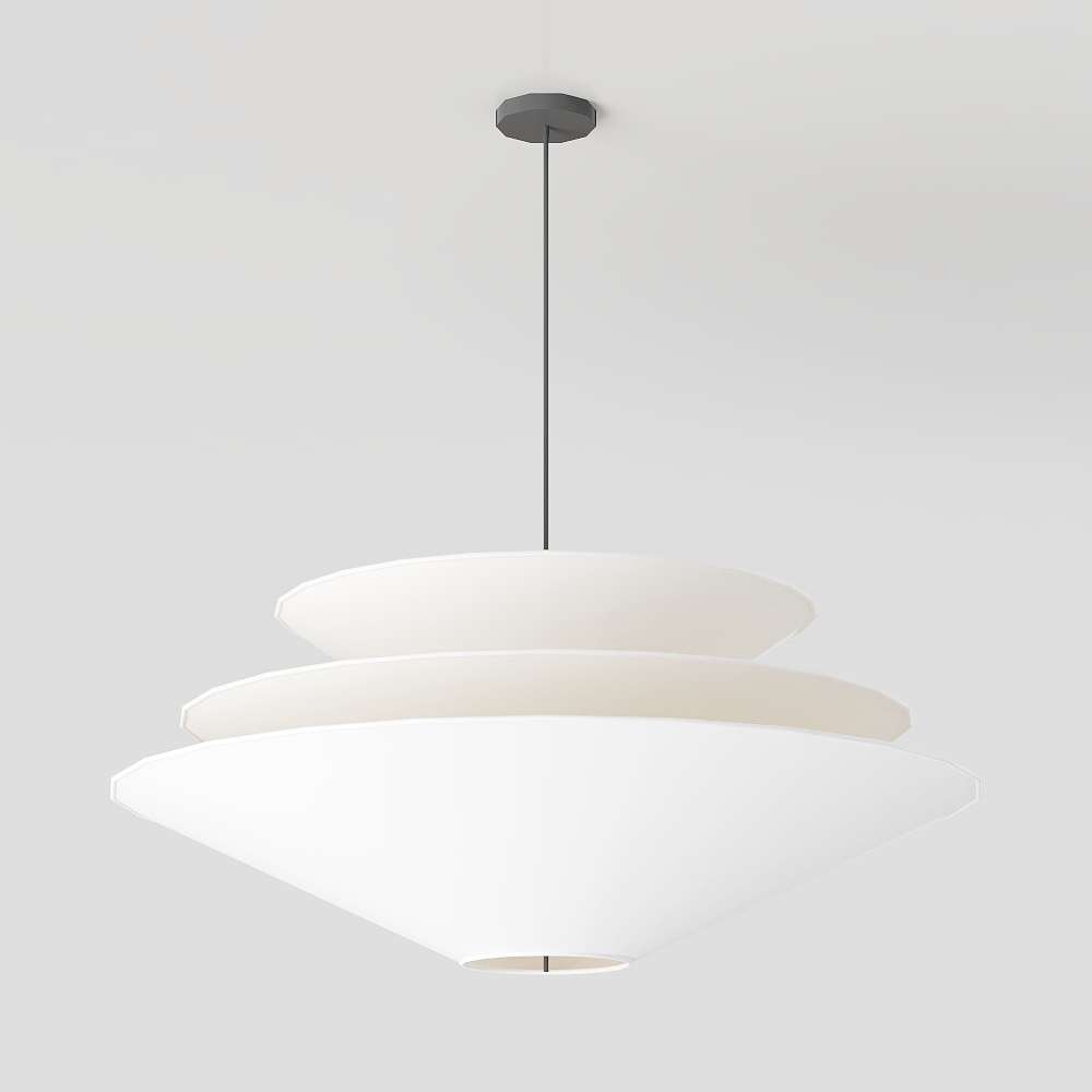 Layered Light Fixture 3D model