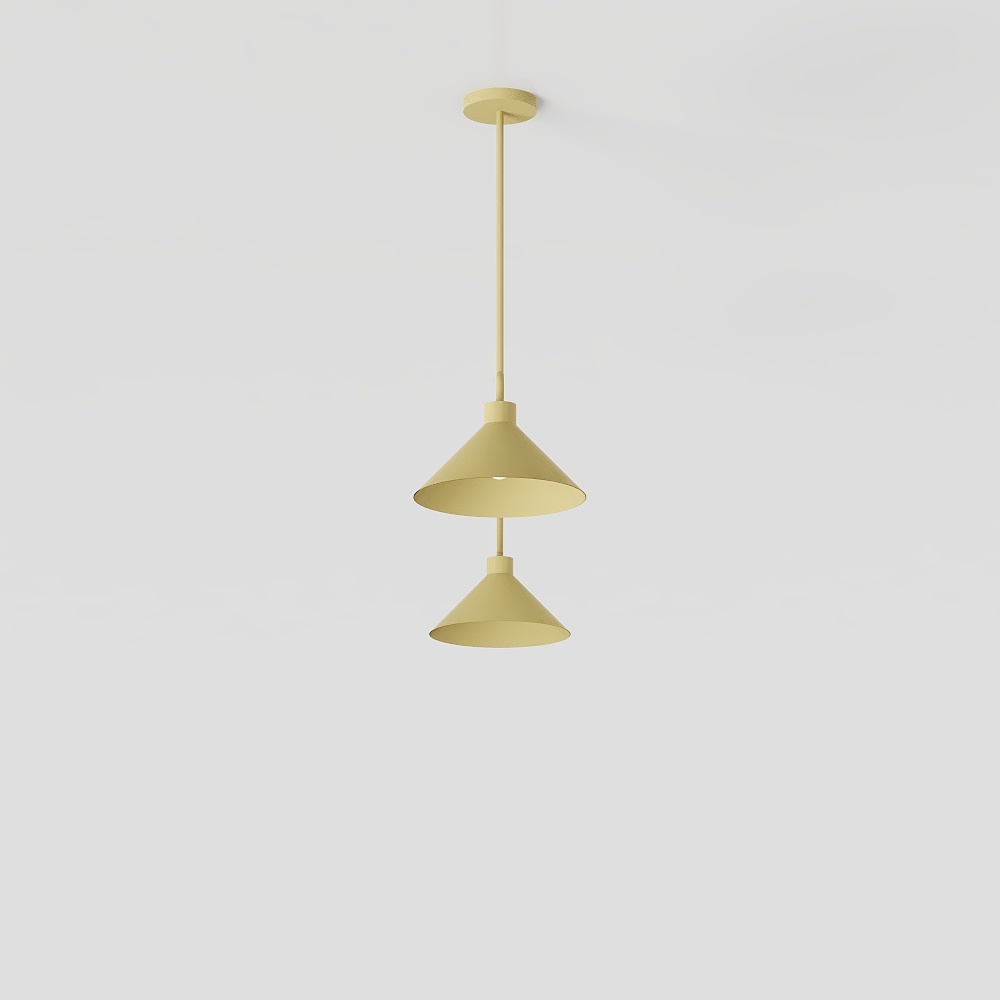 Conical Elegance 3D model Chandelier