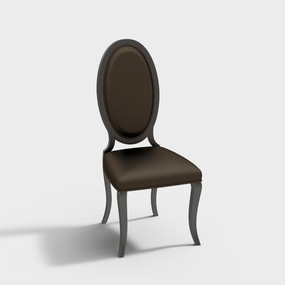 Elegant Vintage Chair 3D model for Modern Design