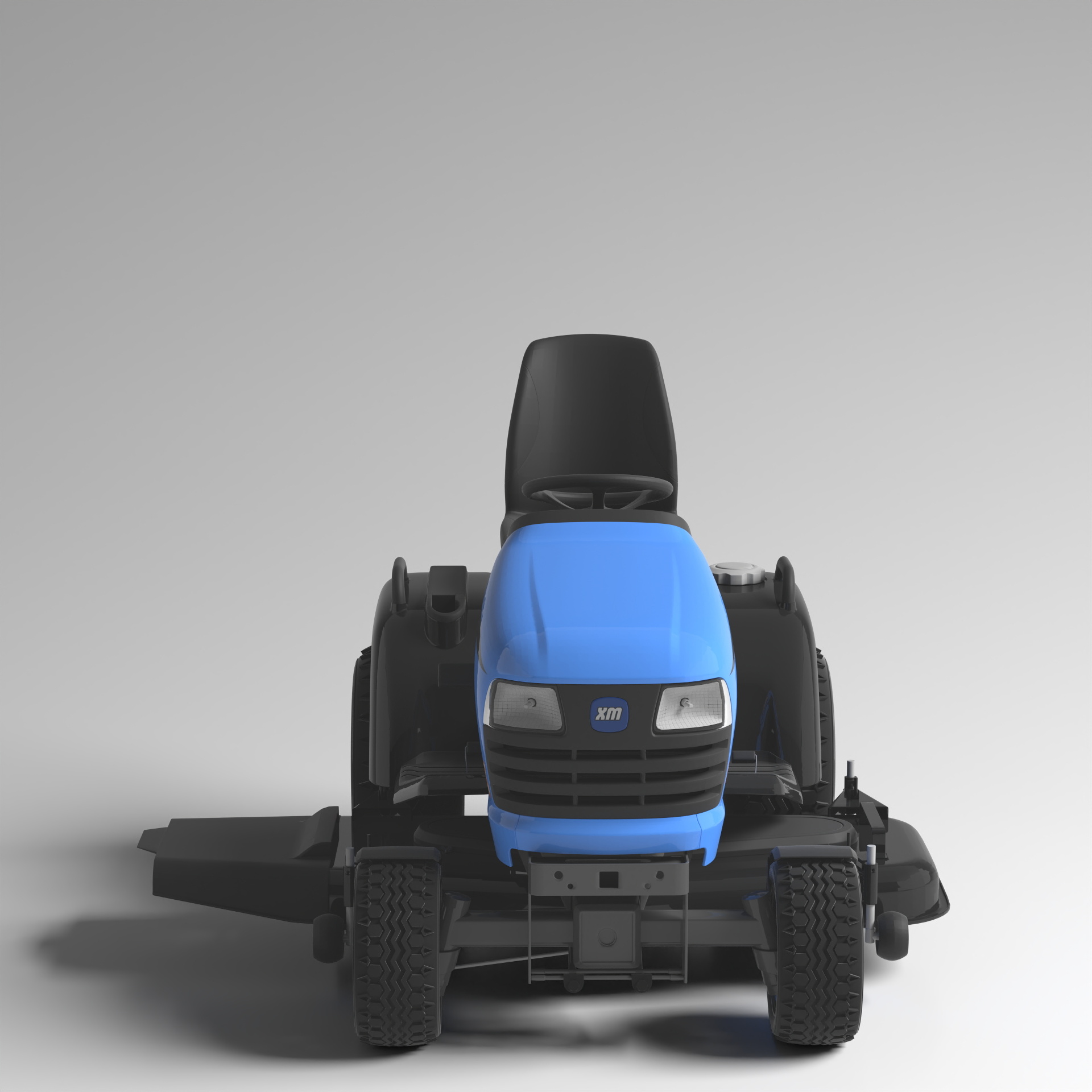Black Modern Lawn Mower for Home Use
