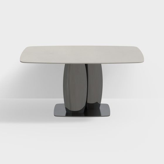 Minimalist Dining Table 3D model