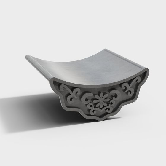 Ancient Style Tile 3D model