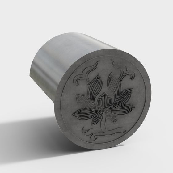 Lotus Column 3D Model