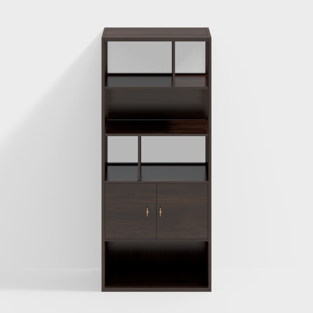 Urban Elegance Bookshelf 3D model