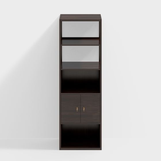 Urban Elegance Bookshelf 3D model