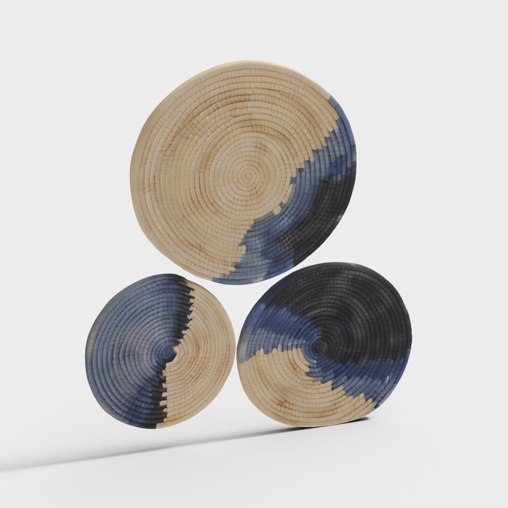 Wall Decor Wooden Plates