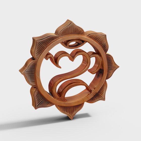 Heart of Lotus 3D model