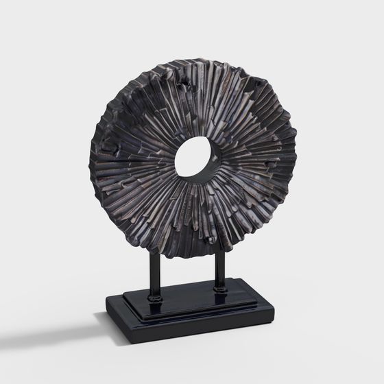 Origami Light Low-Polygon Art 3D model