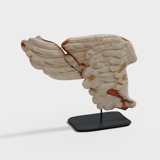 Winged Freedom 3D model