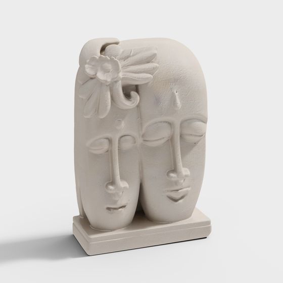 Double-Sided Flower 3D model for Creative Projects