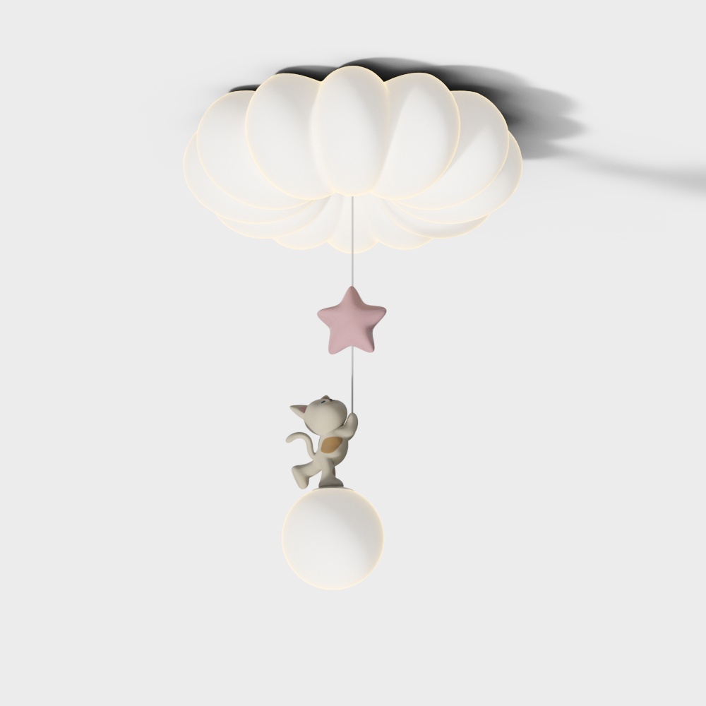 Modern Children's Cloud Ceiling Light