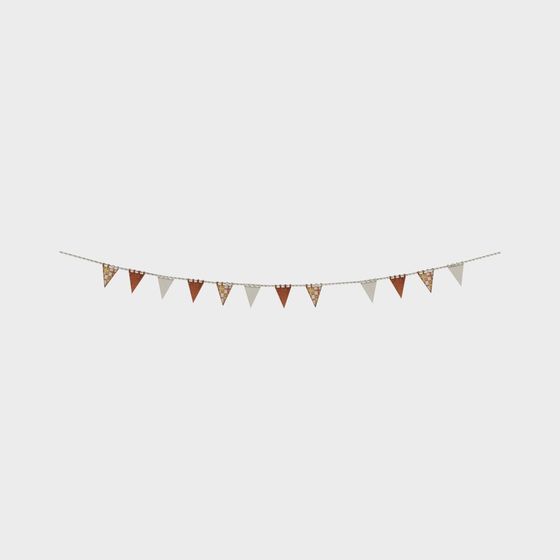 Party Pennant 3D model for Festive Decor