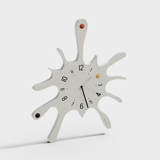 奶油風格兒童時鐘