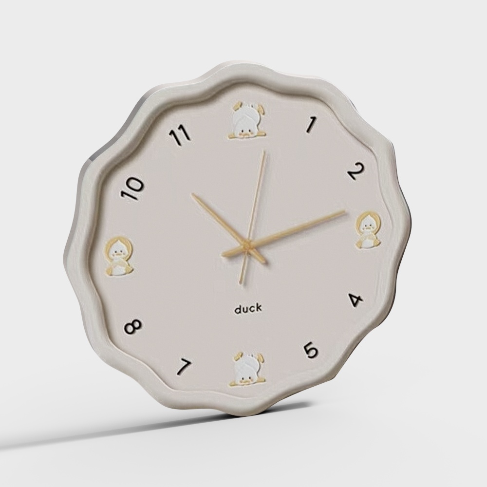 Reloj infantil viento crema