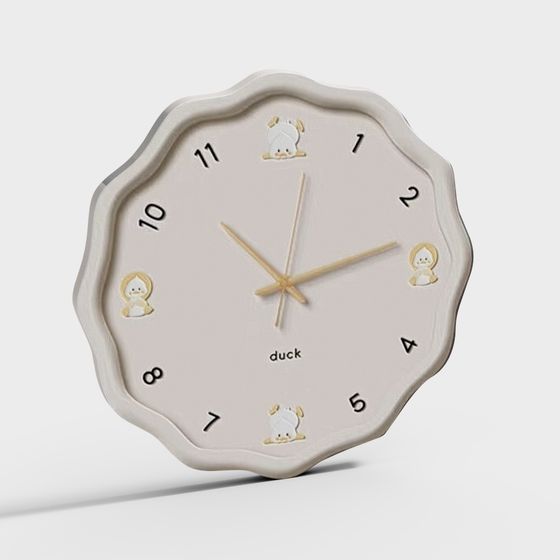 Reloj infantil viento crema