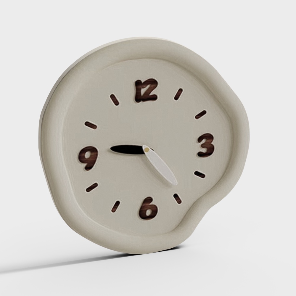 Đồng hồ trẻ em màu kem