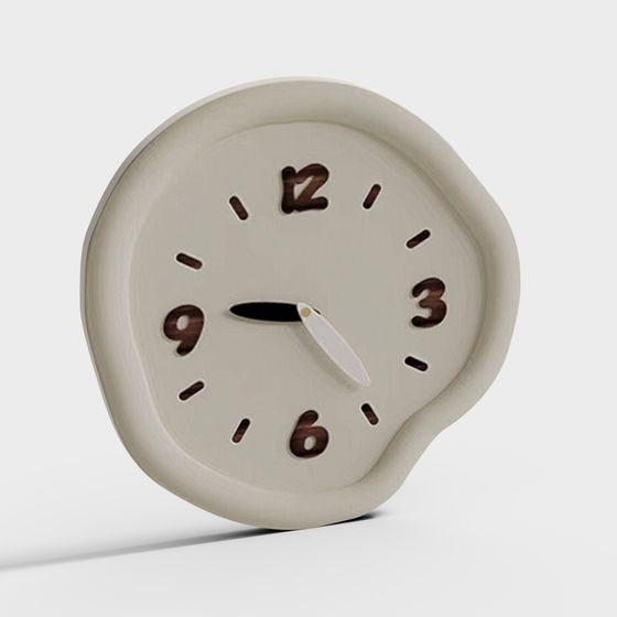 Đồng hồ trẻ em màu kem