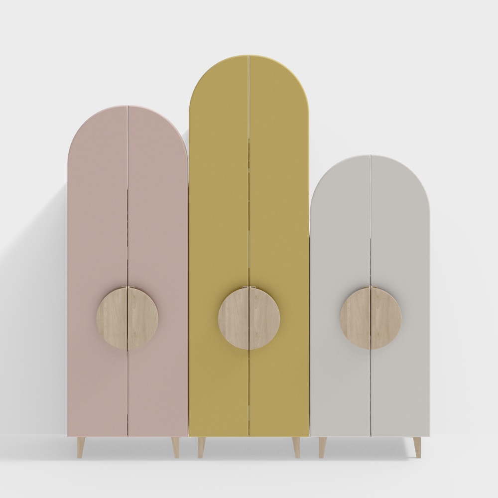 Moderne Kinderkleiderschrank