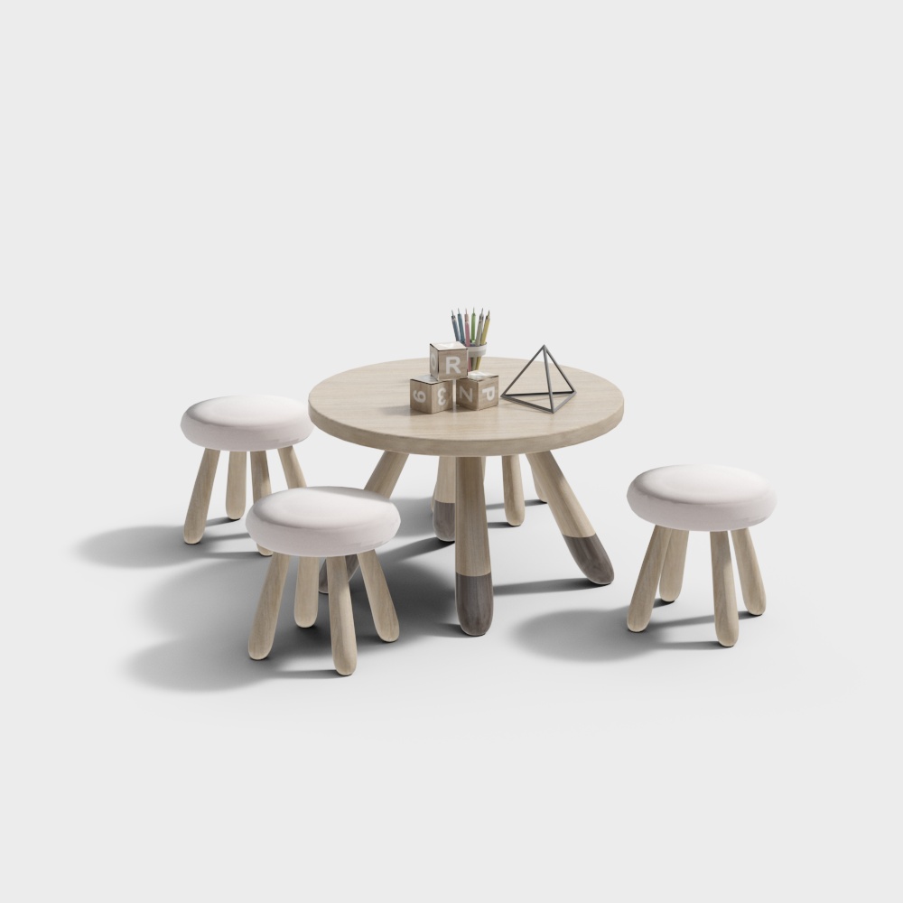 Children's Table and Chair Set