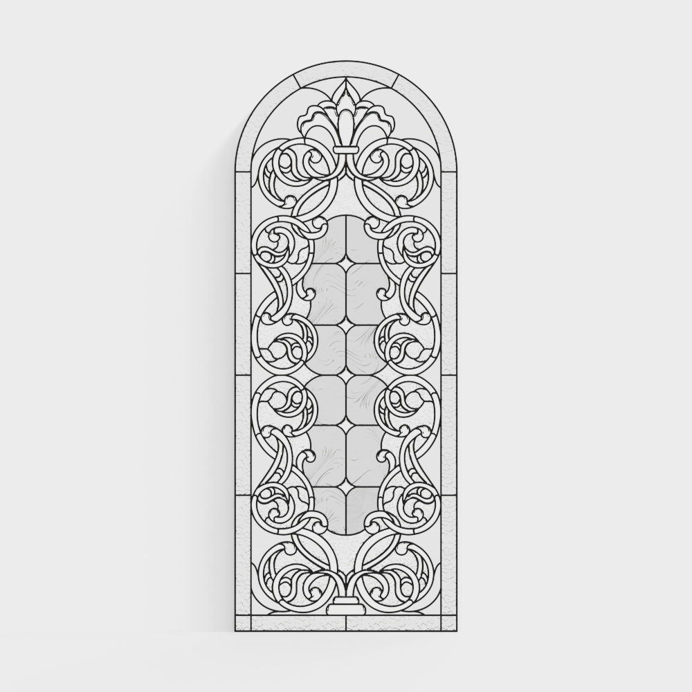 Écran de séparation classique néo-chinois