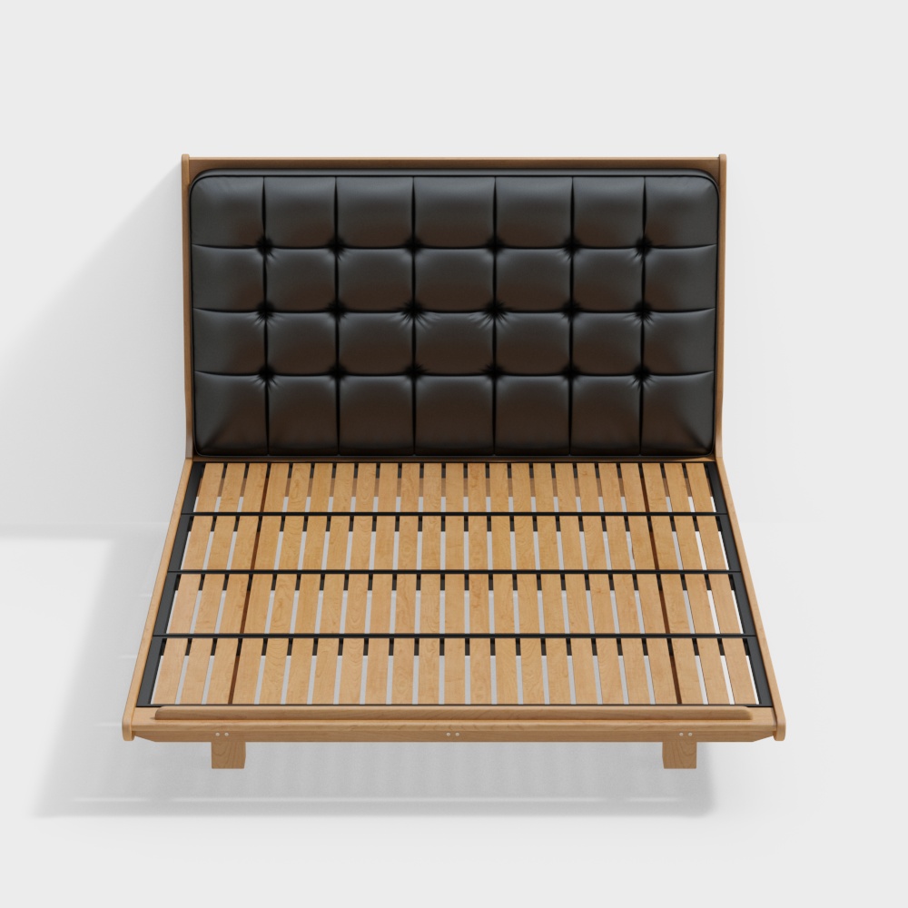 Cadre de lit en bois Shan Nian 1500