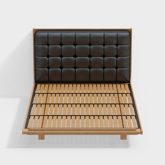 Cadre de lit en bois Shan Nian 1500