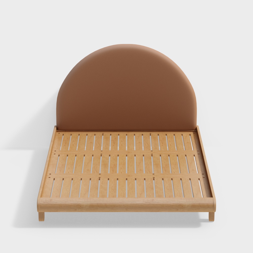 Shan Nian Mu Zuo Small Sun Bed Frame 1500