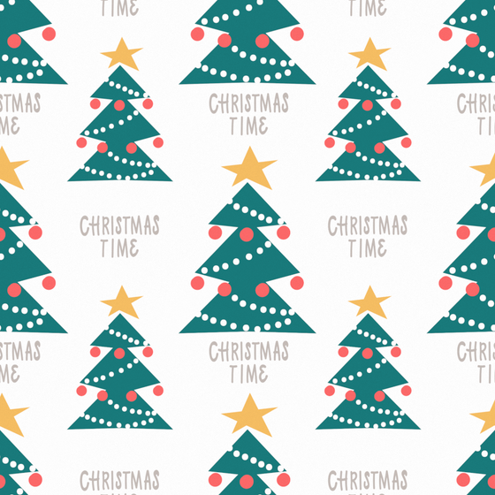 Christmas Green Wallpaper 1000*1000 3D Model