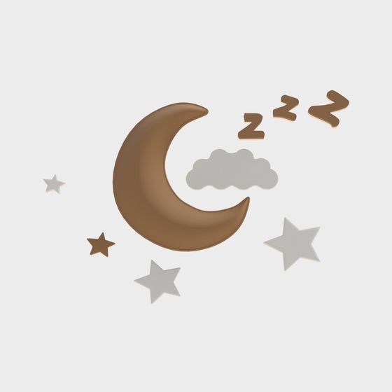 Tranquil Dreamy Night 3D model