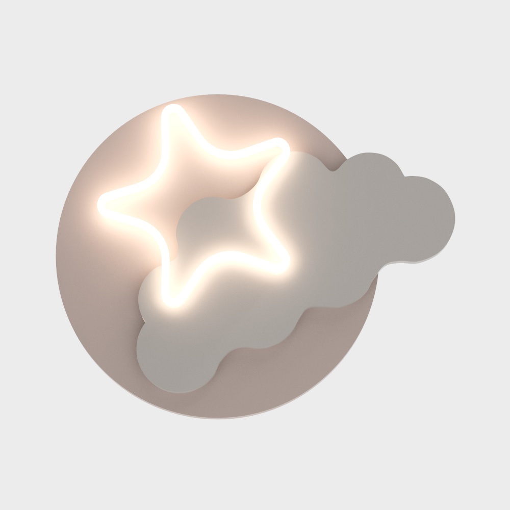 Lampe murale décorative moderne pour enfants