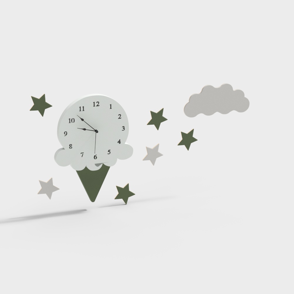 Orologio Decorativo da Parete per Bambini Moderno